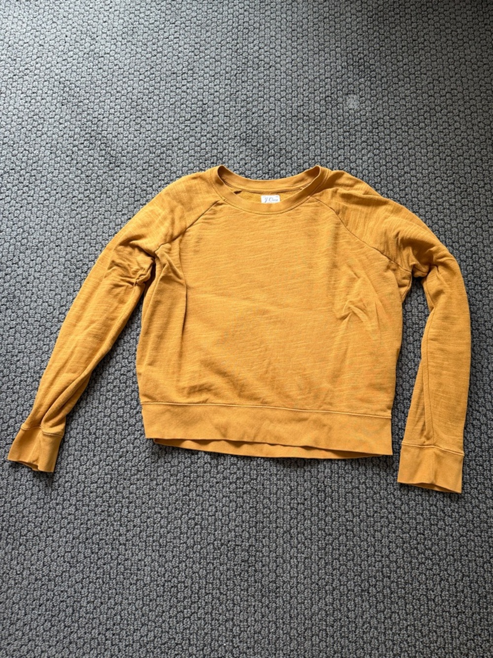 J. Crew Vintage Fleece Pullover Longsleeve Top